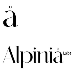 A ALPINIA LABS logo