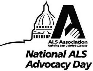 A ALS ASSOCIATION FIGHTING LOU GEHRIG'S DISEASE NATIONAL ALS ADVOCACY DAY logo