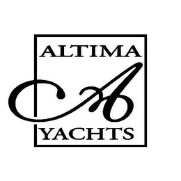 A ALTIMA YACHTS logo