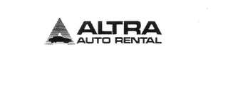 A ALTRA AUTO RENTAL logo