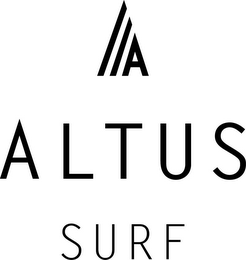A ALTUS SURF logo