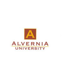 A ALVERNIA UNIVERSITY logo
