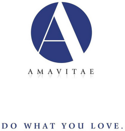 A AMAVITAE DO WHAT YOU LOVE. logo