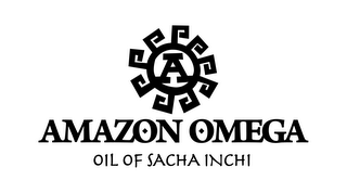 A AMAZON OMEGA OIL OF SACHA INCHI logo