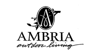 A AMBRIA OUTDOOR LIVING logo