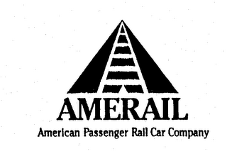A AMERAIL AMERICAN PASSENGER RAIL CAR COMPANY logo