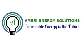 A AMERI ENERGY SOLUTIONS RENEWABLE ENERGY IS THE FUTURE logo