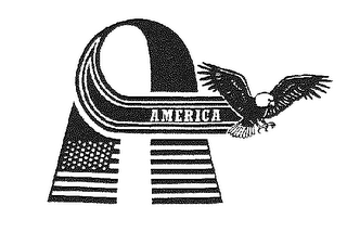 A AMERICA logo