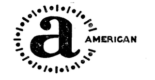 A AMERICAN logo
