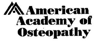 A AMERICAN ACADEMY OF OSTEOPATHY logo