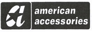 A AMERICAN ACCESSORIES logo