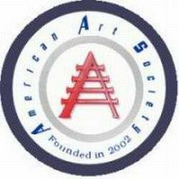 A AMERICAN ART SOCIETY FOUNDED IN 2002 logo