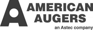 A AMERICAN AUGERS AN ASTEC COMPANY logo
