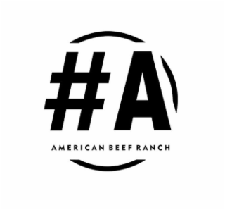 #A AMERICAN BEEF RANCH logo