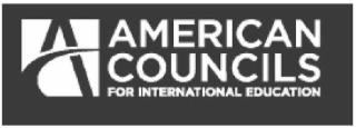 A AMERICAN COUNCILS FOR INTERNATIONAL EDUCATION logo