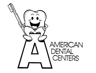 A AMERICAN DENTAL CENTERS logo