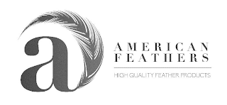 A AMERICAN FEATHERS HIGH QUALITY FEATHER PRODUCTS logo