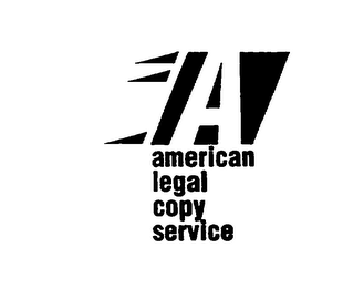 A AMERICAN LEGAL COPY SERVICE logo