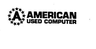 A AMERICAN USED COMPUTER logo