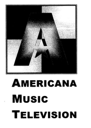 A AMERICANA MUSIC TELEVISION logo