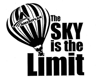 A AMERIPLAN THE SKY IS THE LIMIT logo