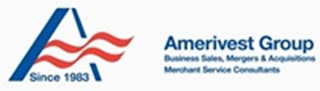 A AMERIVEST GROUP SINCE 1983 BUSINESS SALES, MERGERS & ACQUISITIONS MERCHANT SERVICE CONSULTANTS logo