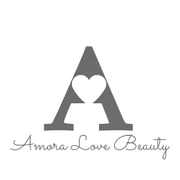 A AMORA LOVE BEAUTY logo