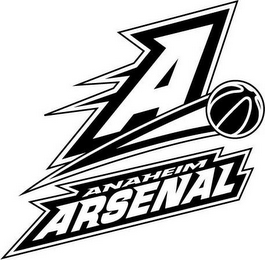 A ANAHEIM ARSENAL logo