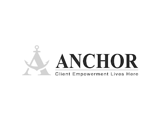 A ANCHOR CLIENT EMPOWERMENT LIVES HERE logo