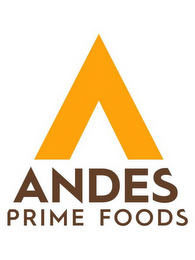A ANDES PRIME FOODS logo