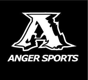 A ANGER SPORTS logo