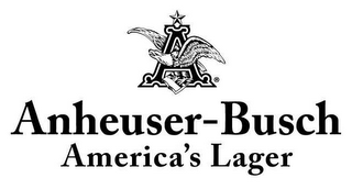 A ANHEUSER-BUSCH AMERICA'S LAGER logo