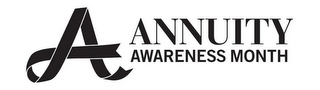 A ANNUITY AWARENESS MONTH logo
