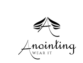 A ANOINTING WEAR IT logo