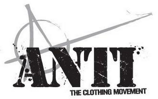 A ANTI THE CLOTHING MOVEMENT logo