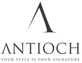 A ANTIOCH YOUR STYLE IS YOUR SIGNATURE logo