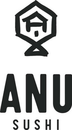 A ANU SUSHI logo
