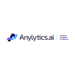 A ANYLYTICS.AI AI DRIVEN ANALYTICS FOR ANYONE logo