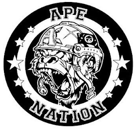 A APE NATION logo
