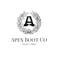 A APEX BOOT CO HECHO A MANO logo