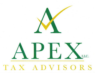 A APEX LLC. TAX ADVISORS logo