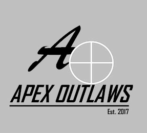 A APEX OUTLAWS EST 2017 logo