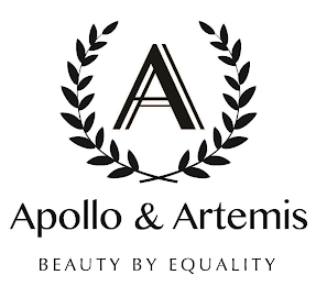 A APOLLO & ARTEMIS BEAUTY BY EQUALITY logo