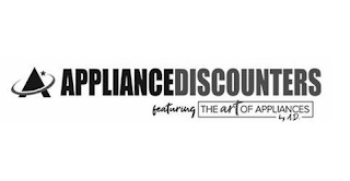 A APPLIANCEDISCOUNTERS FEATURING THE ART OF APPLIANCES BY A.D. logo