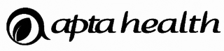 A APTA HEALTH logo