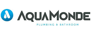 A AQUAMONDE PLUMBING & BATHROOM logo