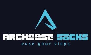 A ARCHEASE SOCKS EASE YOUR STEPS logo