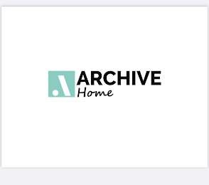 A ARCHIVE HOME logo