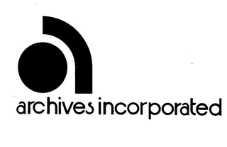 A ARCHIVES INCORPORATED logo