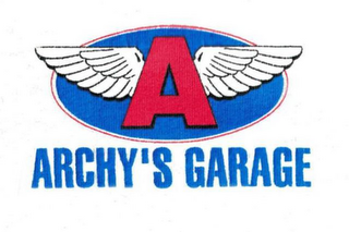 A ARCHY'S GARAGE logo